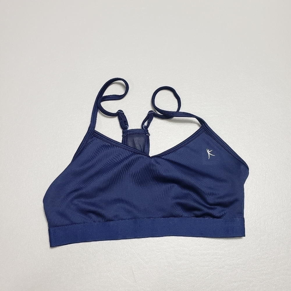 Danskin now navy blue sports bra size XS